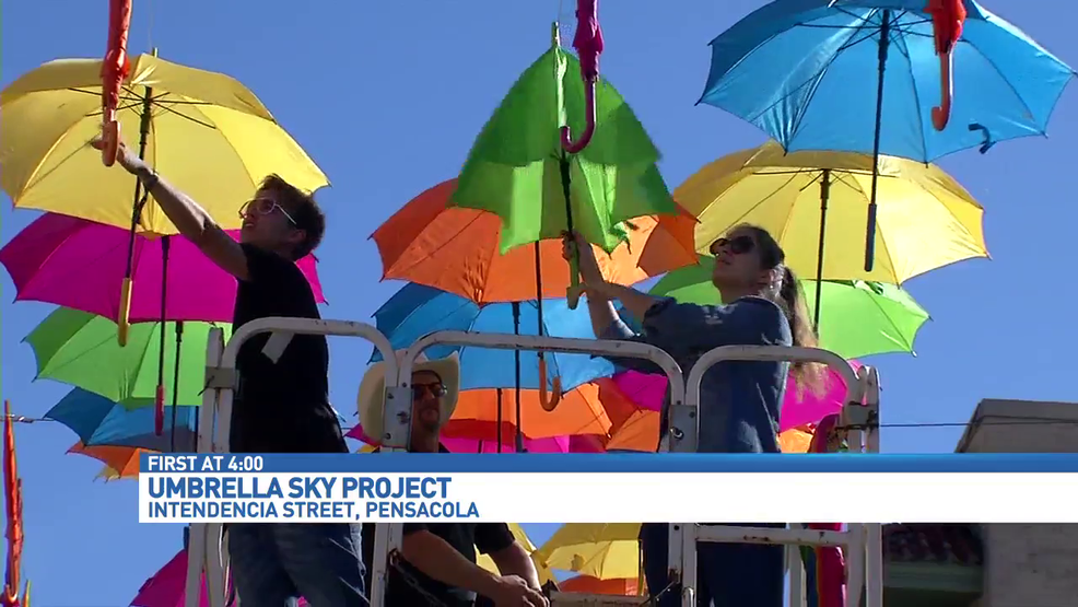 Up, up and away with the Umbrella Sky Project WEAR