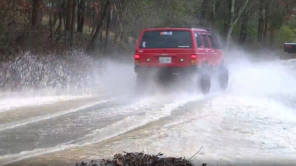 Water seeps into home after heavy rainfall causes flooding on Harrison