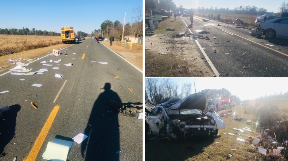 Man identified in deadly crash involving school bus in Lumberton WPDE