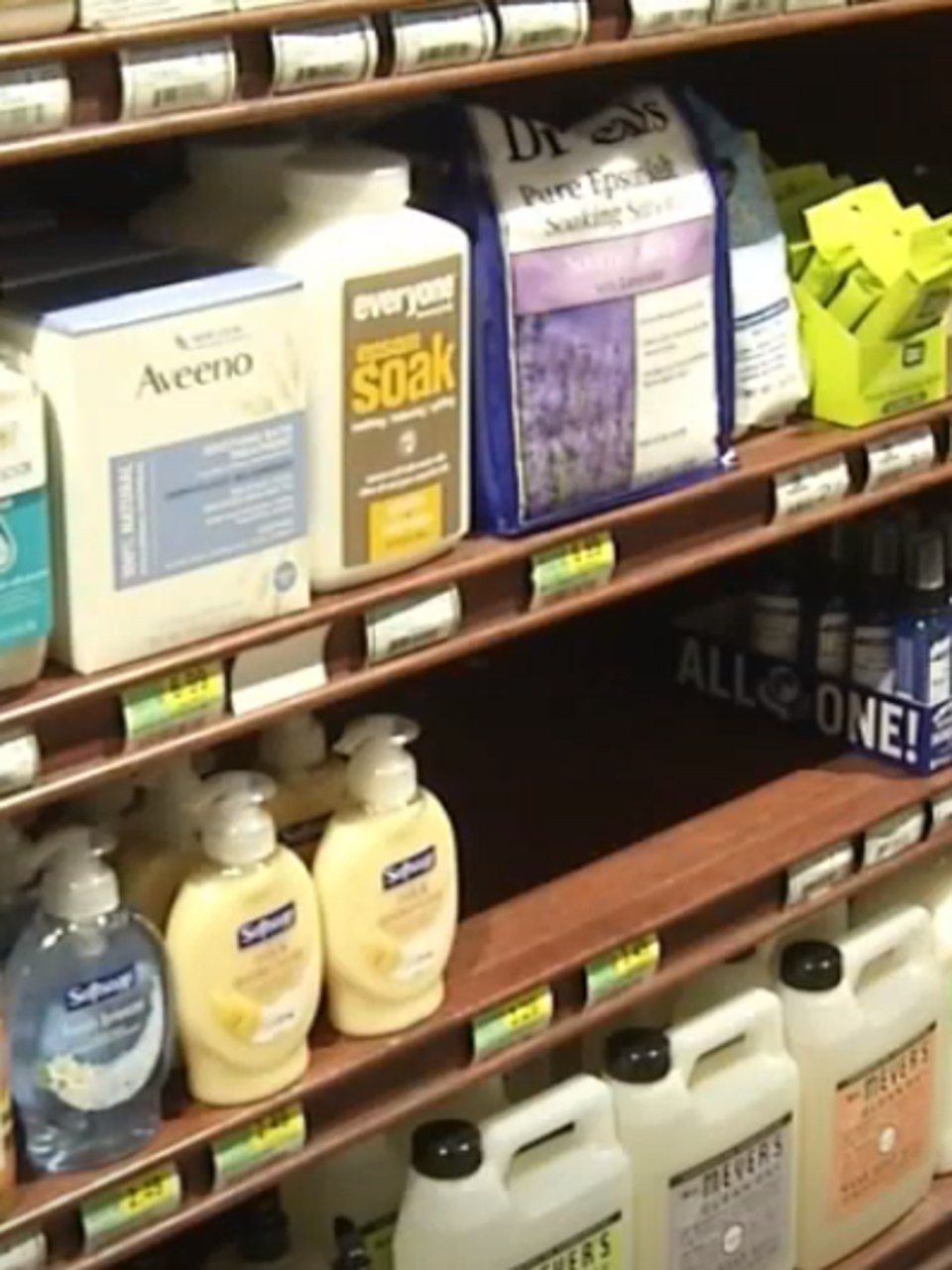 Local Grocery Store Struggling To Keep Hand Sanitizer Stocked Amid