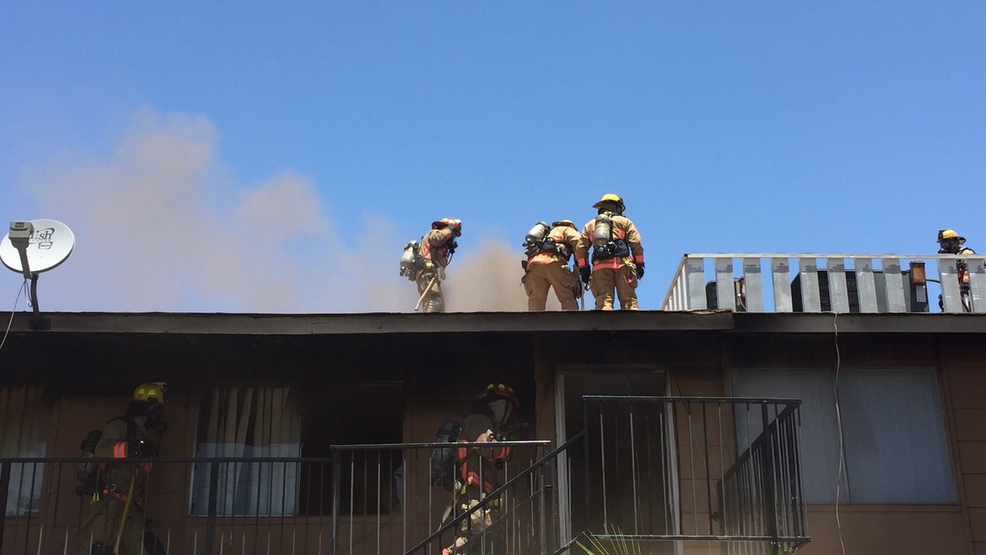 About 50 Displaced After Apartment Complex Fire On Charleston Near