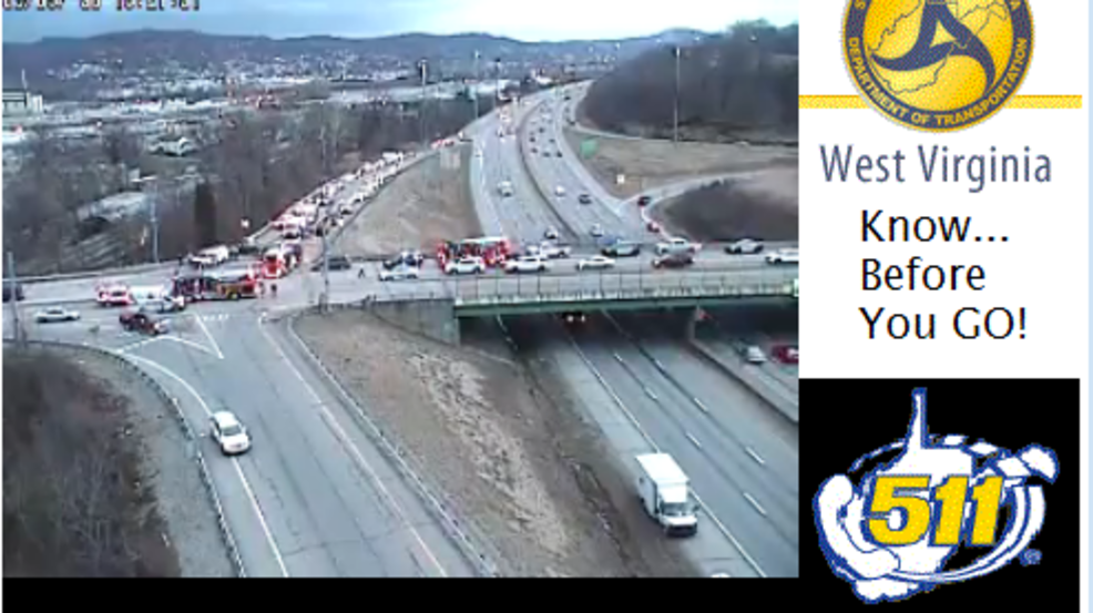 Three transported to hospital after crash at Montrose Drive I64 exit