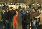 Over 50 thousand volunteers lay wreaths on headstones at National Arlington Cemetery . (ABC7) WREATHS AMERICA - VO OR LIVE PIC.transfer_frame_1762.png