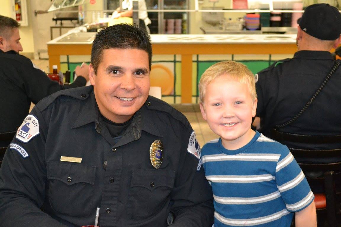 Layton Police Shop with a cop KUTV