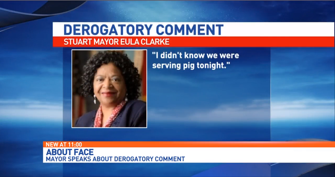 Stuart mayor facing criticism from police union after 'pig' comment