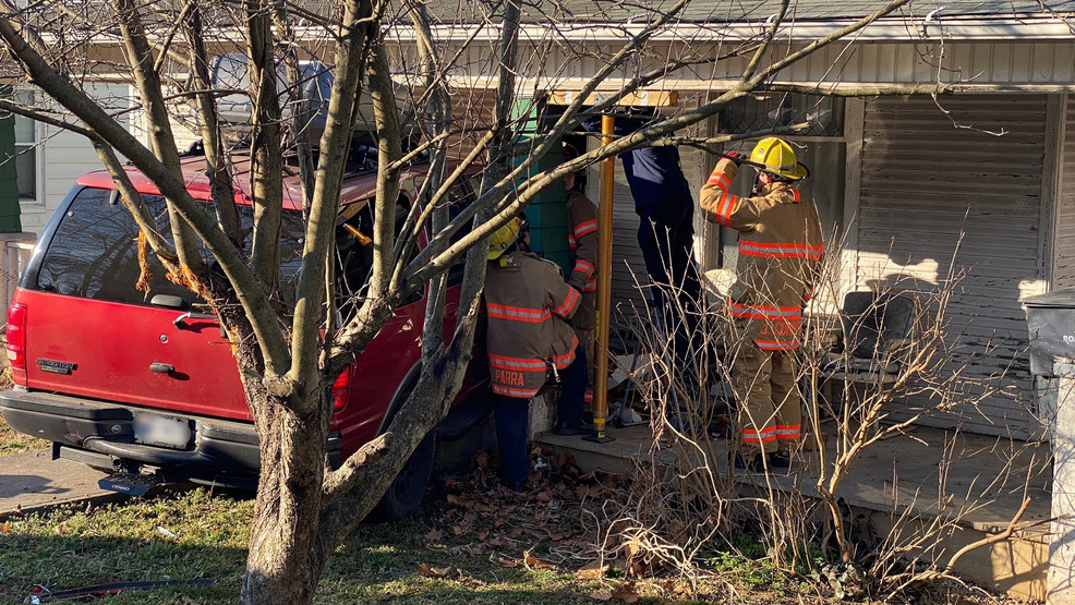 1 taken to hospital after car crashes into Roanoke home WSET