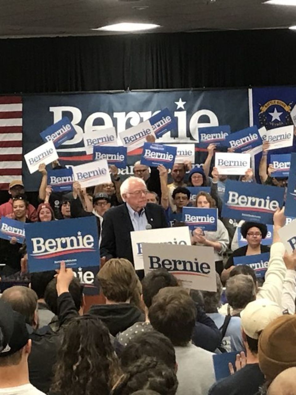 Bernie Sanders Returns For Second Town Hall Four Days Before