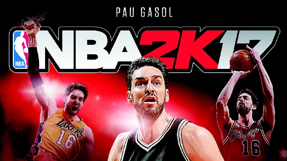 Spurs' Pau Gasol Makes The Cover Of Nba 2k17 In Spain 