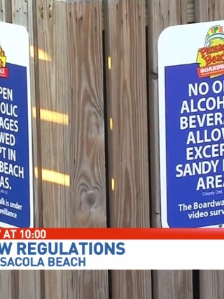 New Signs On Pensacola Beach Warn Spring Breakers Of Where To