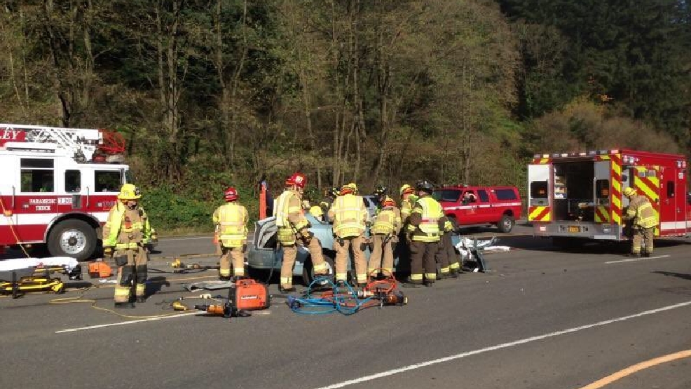 Three injured in Highway 99 crash near Newberg KATU
