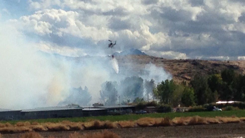 Frontage Fire burns 75 acres near Gardnerville, determined to be human