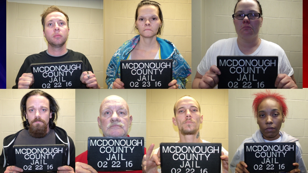 7 arrested in McDonough County Warrant Roundup KHQA