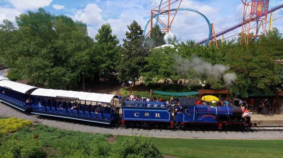 Busch Gardens Theme Park Train Catches Fire In Virginia Wset
