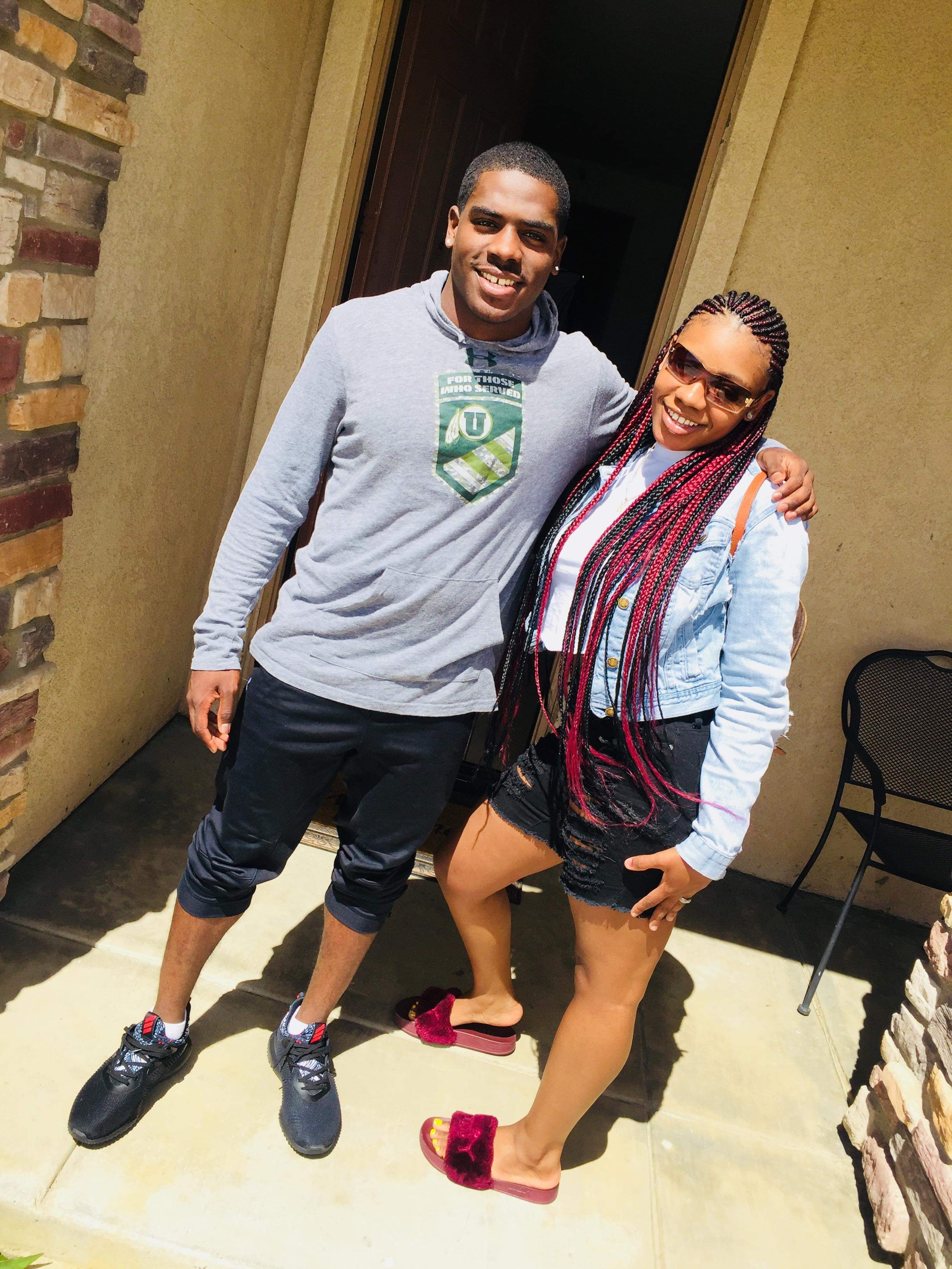 Triumph through tragedy Stovall brothers face off while honoring