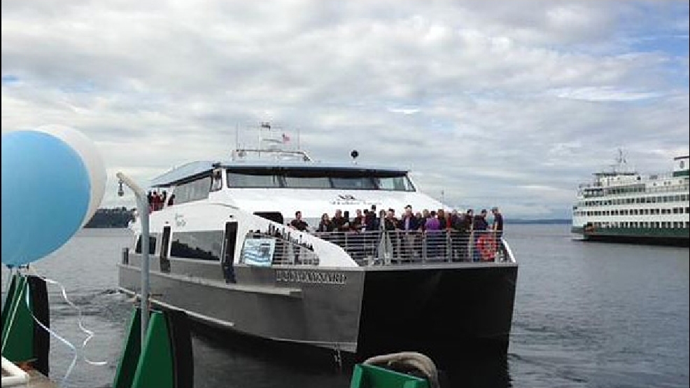 New West Seattle Water Taxi Makes Debut KOMO